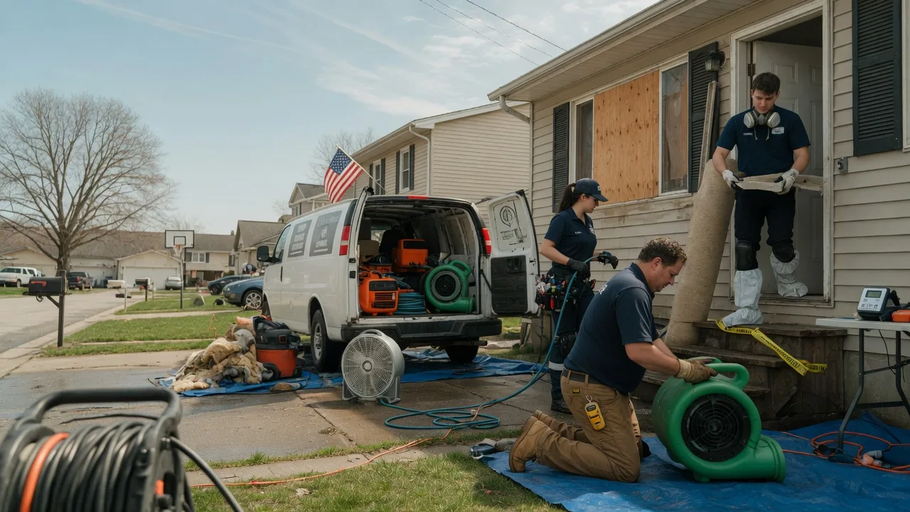 Water Damage Restoration in Magazine, AR near me
